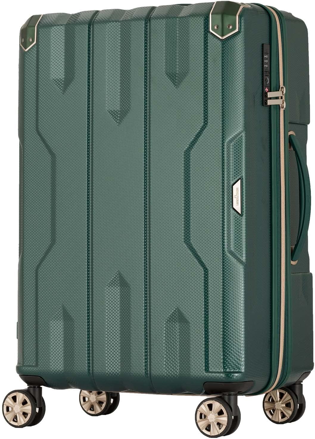 LEGEND WALKER SPATHA Hardside Expandable Luggage, 27-inch, Green, 5109-60-GR