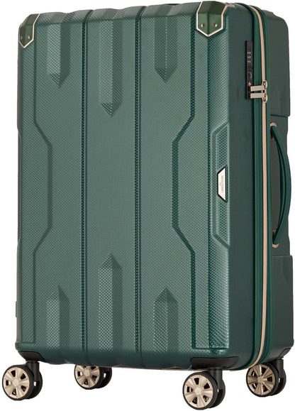 LEGEND WALKER SPATHA Hardside Expandable Luggage, 27-inch, Green, 5109-60-GR