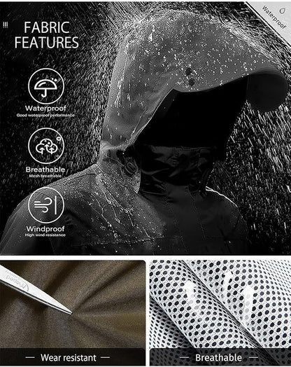 iCreek Rain Suit Waterproof Jacket - Image 3