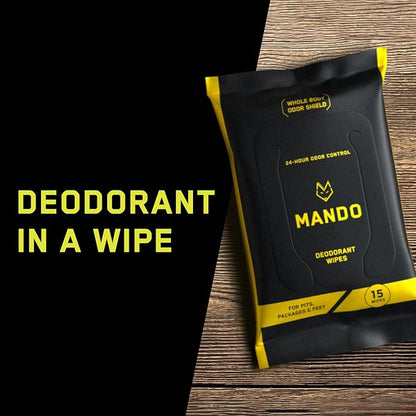 Mando Deodorant Wipes - Image 3