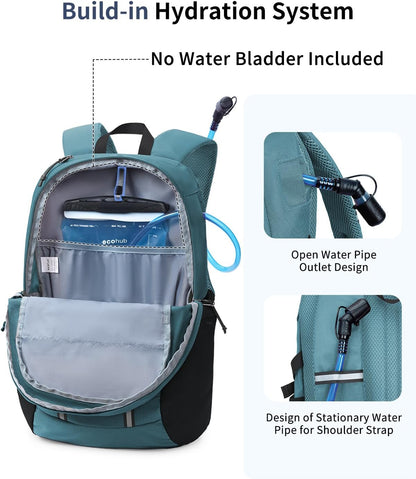 ECOHUB Hiking Backpack 30L Travel Backpack Lightweight Casual Daypack Water Resistant Camping Bag Outdoor Sports Back pack for Men Women