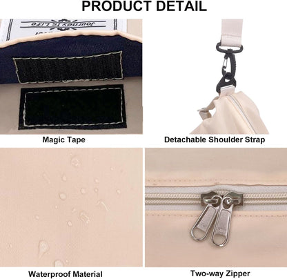 Travel Duffle Bag, Waterproof Sport Tote Gym Bag for Women Men, Overnight Weekender Carry On Bag with Wet Pocket