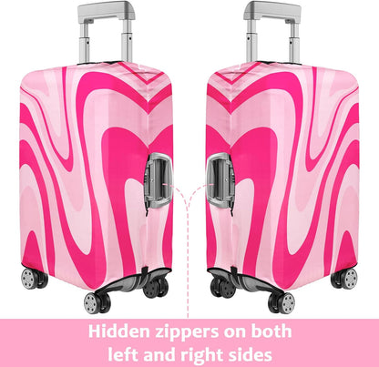 Luggage Cover for Suitcase Elastic Suitcase Cover Protector, Carry On Luggage Sleeve Anti Scratch Travel Essentials Suitcase Cover Fits 27-29