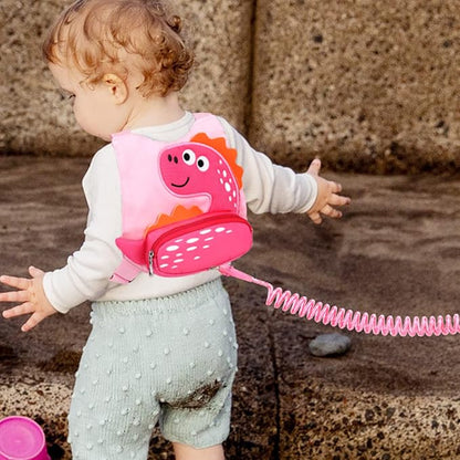 Toddler Leash Harness + Anti Lost Wrist Link, Accmor Cute Dinosaur Kids - Image 6