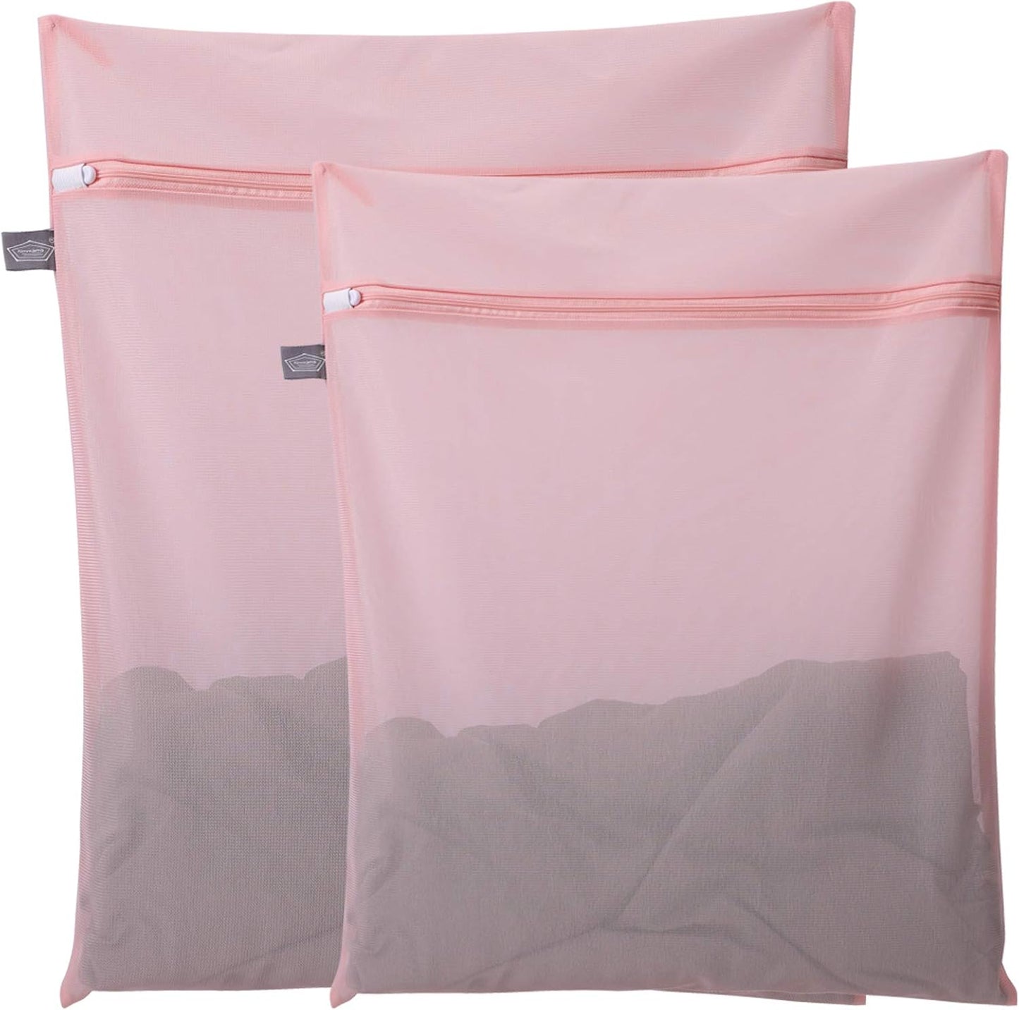 Kimmama Laundry Bag Mesh Wash Bags, Washing Machine Wash Bag, Net Washer Sack with Zipper, Dryer Pouch for Cleaning and Drying Cloths, Garment, Delicates, T-shirt, Underwear, Bra, Pant, Small Toys