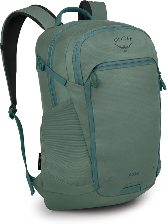 Osprey Axis Laptop Backpack – Sleek Everyday Pack with Laptop Sleeve, Water Bottle Pockets & Compression Straps