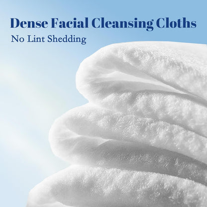 ITO Disposable Face Towel, Ultra-Soft 1-Second Quick-Dry Face Towels, Gentle for Sensitive Dry Oily Skin, Facial Towels for Daily Cleansing Makeup Removal (210 Count (3 Packs))