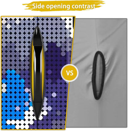 28 Inch PVC Luggage Protector Covers for TSA Approved Clear Suitcase Cover Protector Transparent Luggage Protective Cover Set (Map, Suitable for 28“-29")