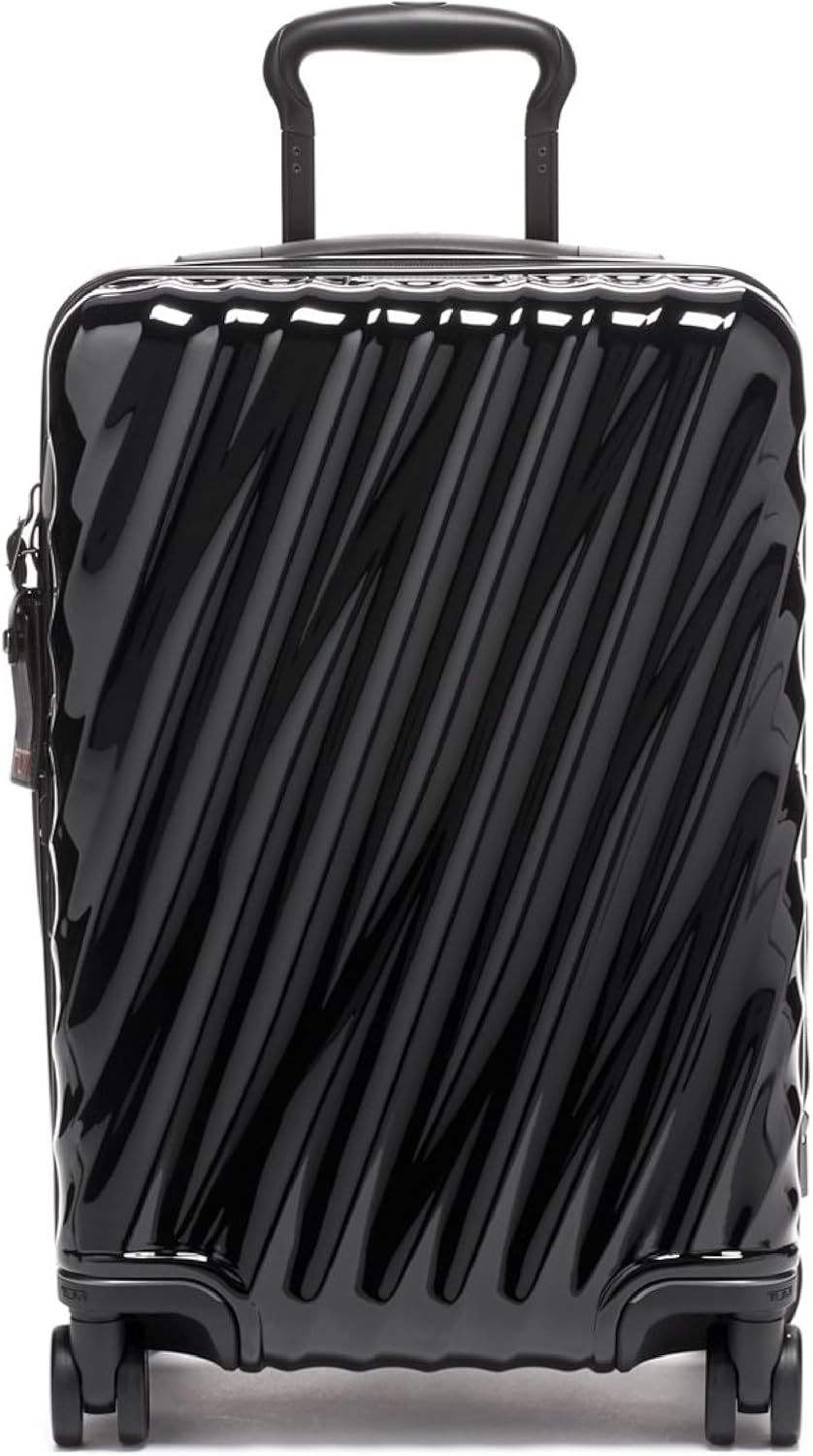 TUMI - 19 Degree International Expandable 4 Wheeled Carry-On - Hard Shell Suitcase - 21.8" X 14.0" X 9.0" - Black