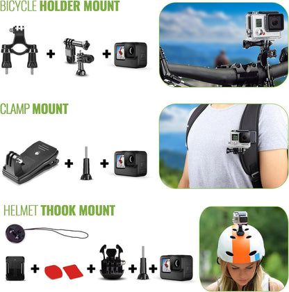 GoPro HERO11 Black 5.3K Sports Camera with Accessories
