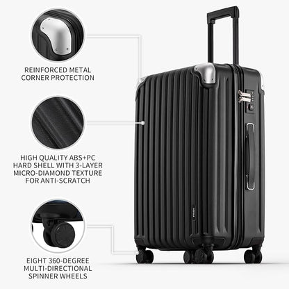 LEVEL8 Grace Luggage Sets Hardshell Suitcase - Image 2