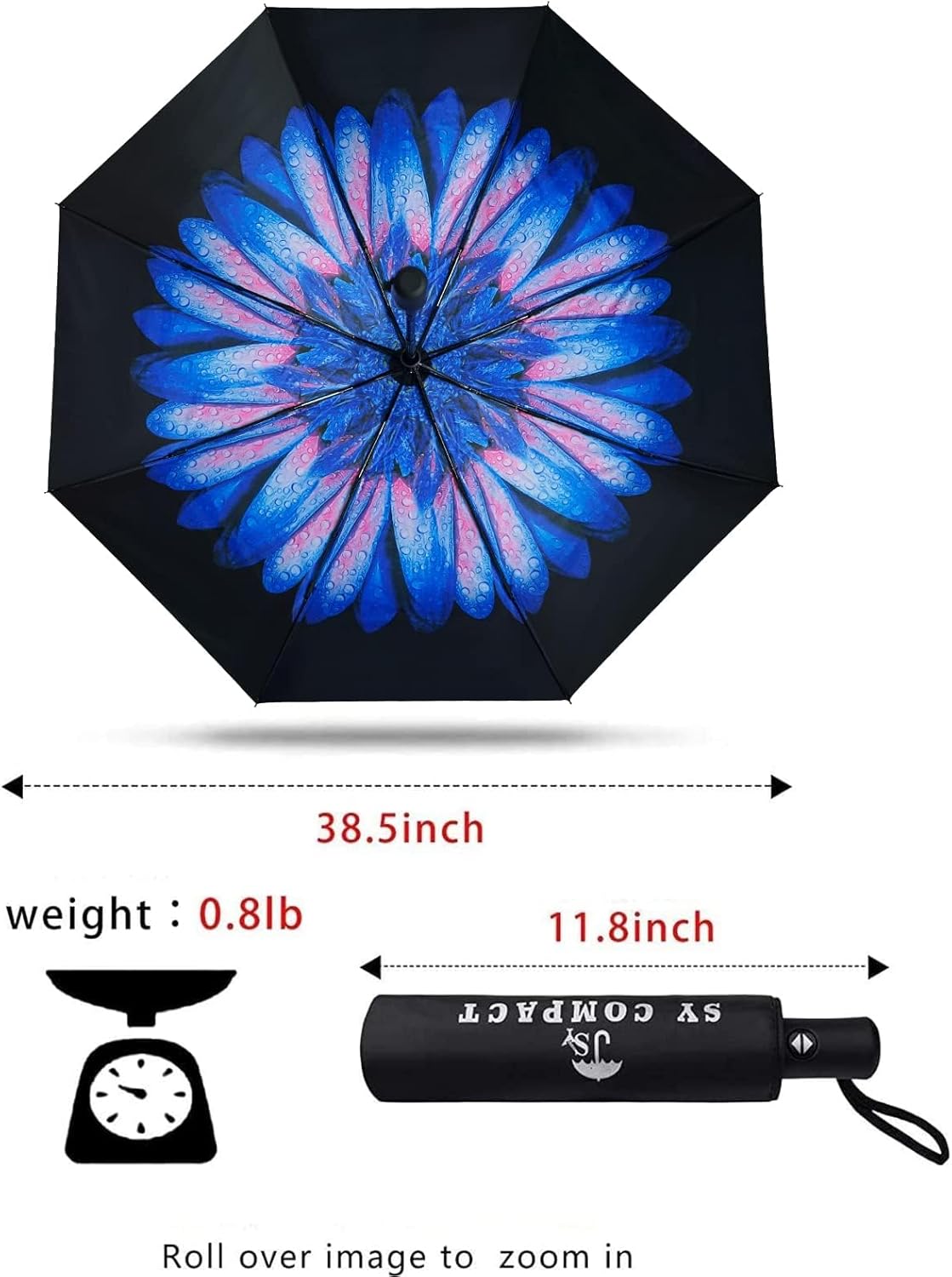 SY COMPACT Travel Umbrella Windproof Automatic Umbrellas Small Compact UV Sun Protection Factory Outlet Umbrella