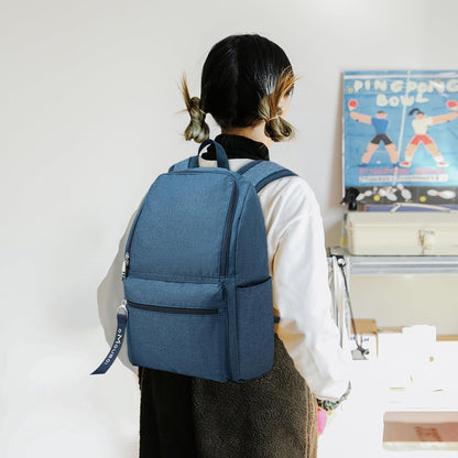 OMOUBOI Casual Daypacks Superbreak Backpack 14 inch Laptop Backpack for Women & Men Fits Tourism Business (Blue)