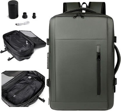 Vacuum-sealed travel computer backpack, Water-Resistant, - Image 7