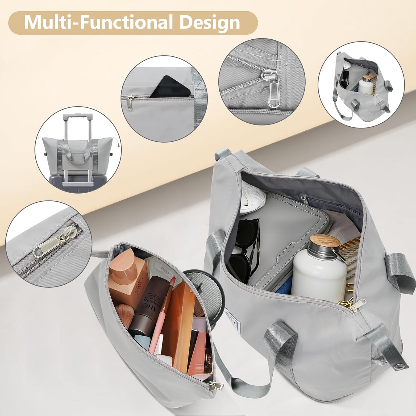 Merax Luggage Set 3 Piece, 20 Inch Carry on Spinner Suitcase with Corner Guards, Lightweight Durable, Airline Approved for Business or Weekend Travel