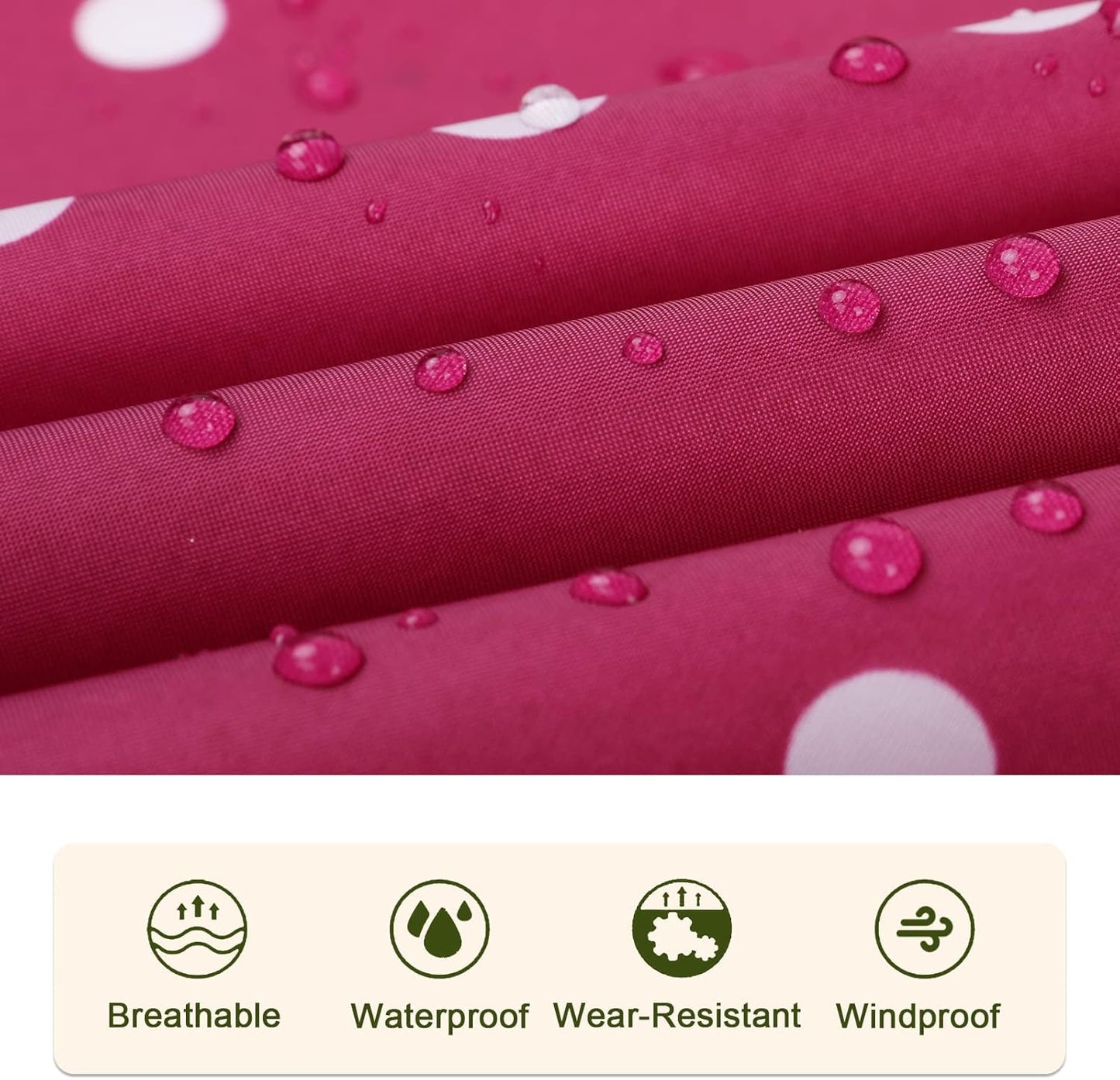 SaphiRose Unisex Rain Poncho Raincoat Hooded for Adults Women with Pockets
