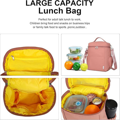 NOL Natural Organic Lifestyle Insulated Lunch Bags - Image 4