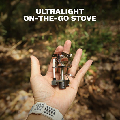Fire-Maple Torch Gas Stove – Ultralight Backpacking Camping Stove, Built-in Piezo Ignition, Stainless Steel & Aluminum Alloy, Compact & Portable, Ideal for Hiking & Outdoor Cooking