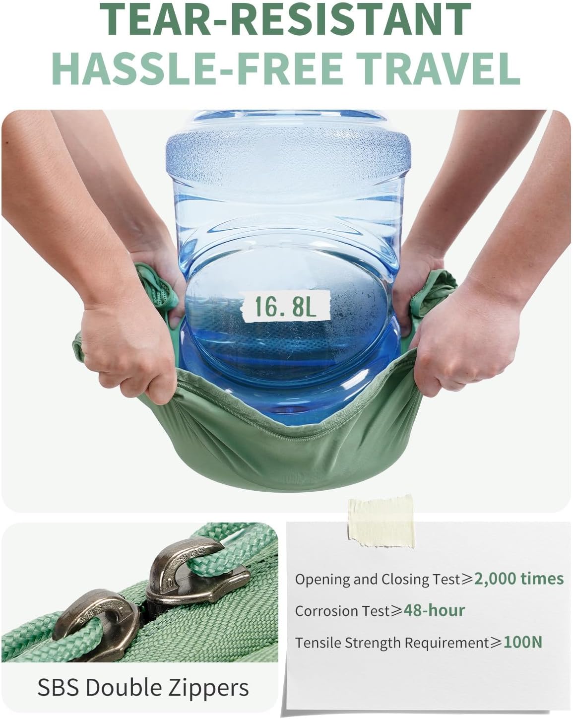 ECOHUB 4 Set /6 Set Packing Cubes for Travel Durable Suitcase Organizer Bags Set with Personalized Tag Various Sizes Travel Essentials Traveling Accessories for Luggage Machine Washable