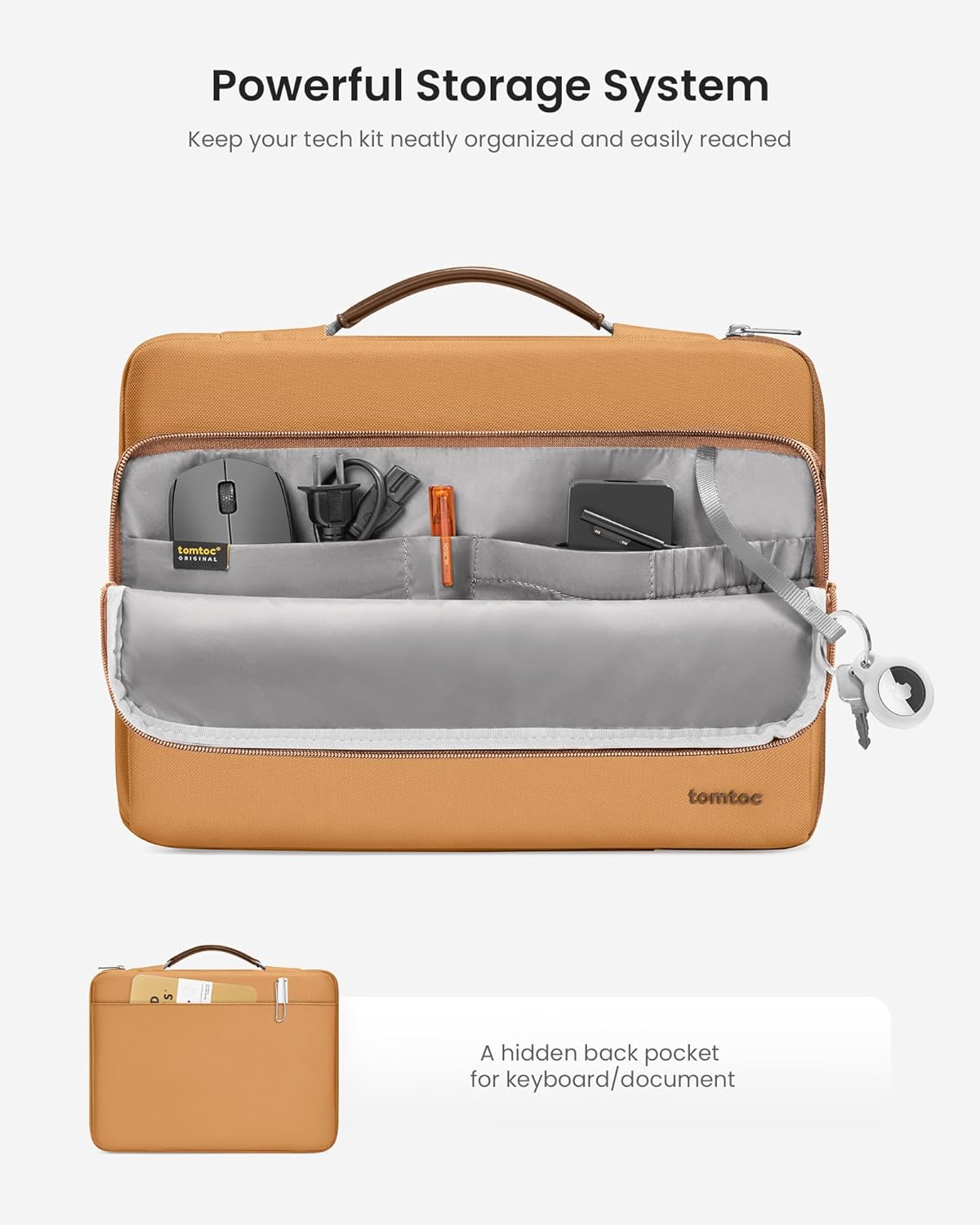 tomtoc 360 Protective Laptop Carrying Case for 15.6 Inch Acer Aspire 5 Slim Laptop, 15.6-16 Inch ASUS Strix G16/G15, Dell XPS 17 Laptop, More Dell Lenovo ThinkPad 15 Inch Chromebook