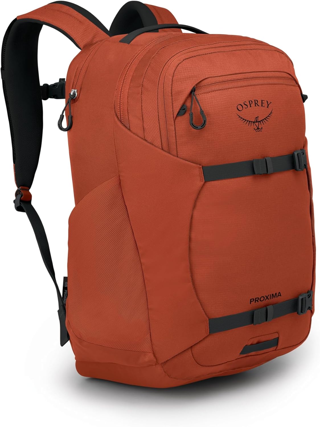 Osprey Proxima 30L Campus Laptop Backpack - Organized Everyday Pack with Tech Storage, Water Bottle Pockets, and Comfortable Carry - Perfect for School, Commuting, and Travel, Firestarter Orange
