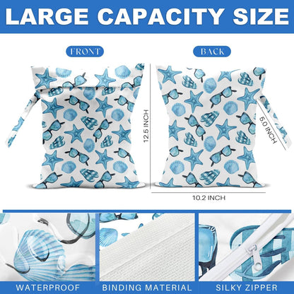 Beach Bags Wet Bag for Swimsuit Tote Bag for Friends Travel Gifts, Aloha Bags Waterproof Vacation Essential