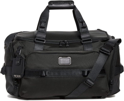 TUMI - Alpha Bravo Mason Duffel - Men's Weekender, Gym and Overnight Travel Bag - Fits Up To 15" Laptop - 11.0" X 19.5" X 10.3" - Black