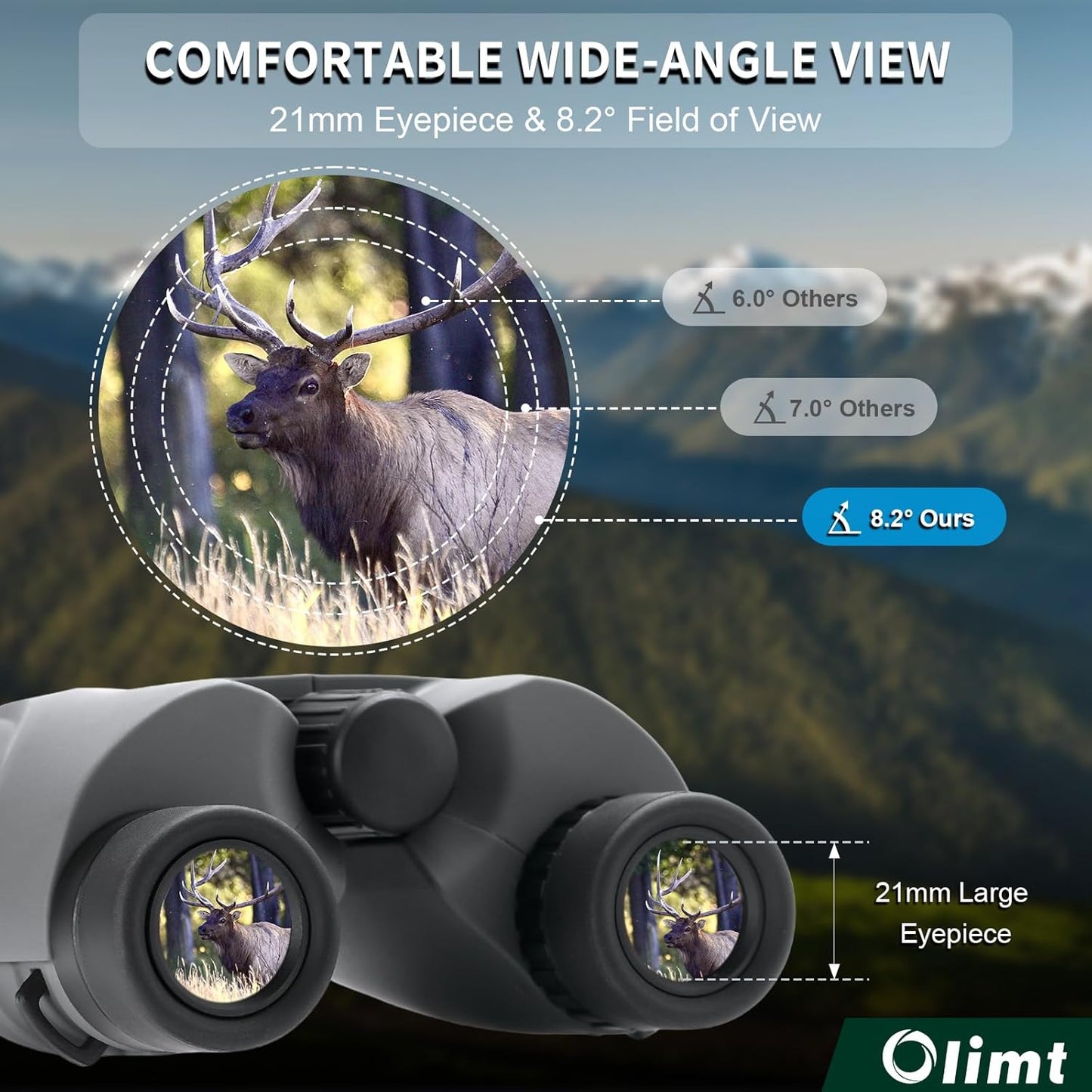 8x25 Compact Binoculars, Small Lightweight Handheld Portable Mini Pocket BAK-4 Prism 8.2° Wide Angle View ED Lens Professional HD Optics for Adults Outdoor Travel Bird Watching Hiking Birding Concert
