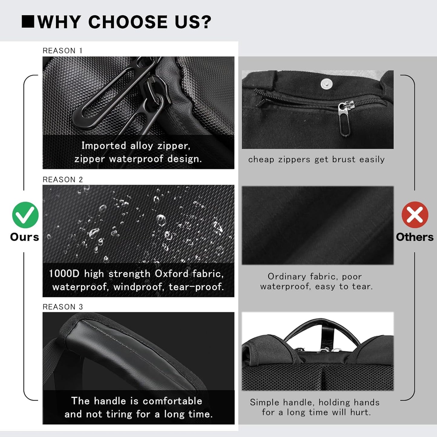 40L Travel Duffle Bag, 4-in-1 Large Gym Bag with Shoe & Wet Clothes and Laptop Compartments, Black