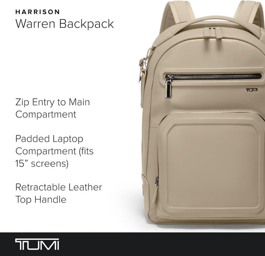TUMI - Harrison Warren Backpack - 15-Inch Laptop Backpack - Stylish Women's & Men's Backpack for Travel & Business - Lime stone