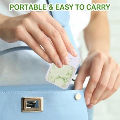 600PCS Portable Mini Soap Sheets – Scented Disposable Hand Washing Paper, Travel-Friendly & Water-Soluble Soap for Camping, Hiking & Outdoor Use