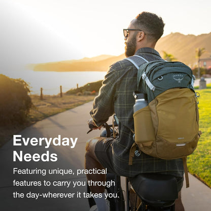 Osprey Nebula Commuter Backpack, Tungsten Soundwave/Grey Heather