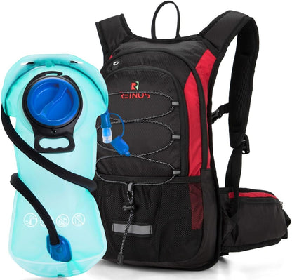 Hydration Pack Backpack with 3L Water Bladder for Men & Women, Hiking Daypack with Thermal Insulation | Running, Cycling, Camping, Skiing, Outdoor Activities