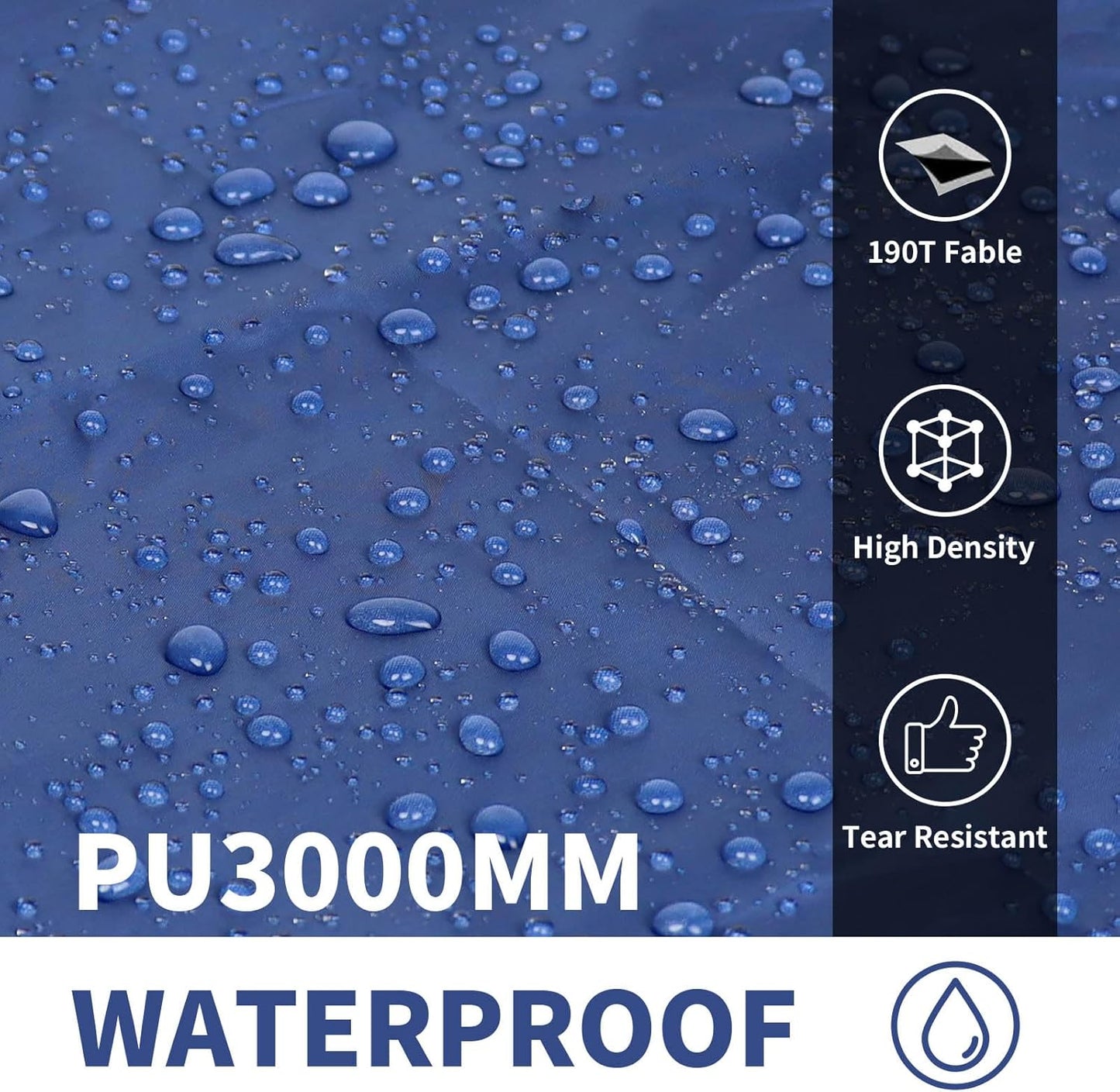 Frelaxy Tent Footprint, Waterproof Camping Tarp, Durable Tent Floor to Elevate Your Camping, Hiking, Backpacking, Hammock, Beach Experience