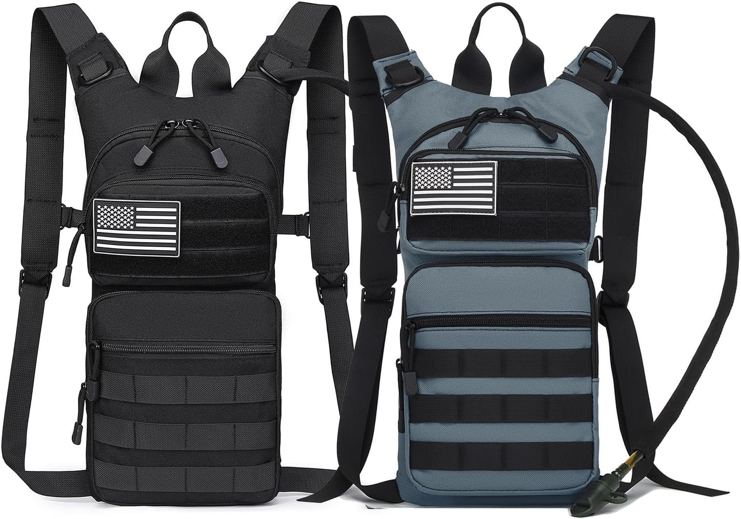 ATBP Insulated Water Hydration Pack Bag with 3L TPU Bladder Tactical Molle Hydration Backpack for Hiking Cycling Running