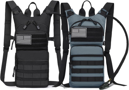 ATBP Insulated Water Hydration Pack Bag with 3L TPU Bladder Tactical Molle Hydration Backpack for Hiking Cycling Running