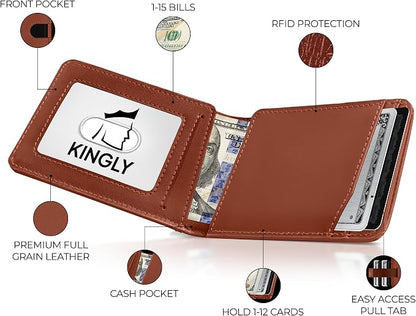 Kingly Cash Pocket Slim Wallet for Men - Image 2