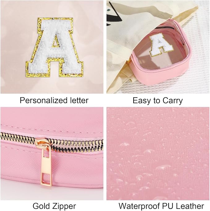 YOOLIFE Mini Makeup Bag | Clear Makeup Bag Toiletry Case | Travel Transparent - Image 4