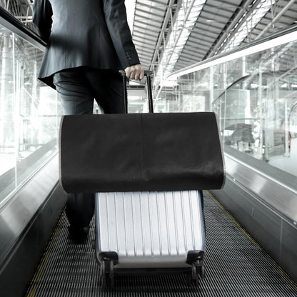 Zilink Upgrade 43" Garment Bag for Suit, Leather,Fur, Mink Coat and Sweater with 3.9" Gusset and Stable Buckles Heavy Duty, Hanging, Breathable, Foldable Travel and Wardrobe Clothes Protector