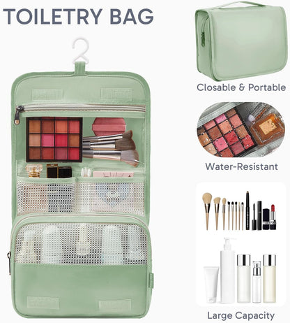 ALL INCLUDED 10 Set Durable Packing Cubes for Suitcases,OlarHike Essentials for Travel,UPGRADED Anti-Tear Stitching, NEW Improved Luggage Packing Organizers for Travel Accessories, Matcha Green