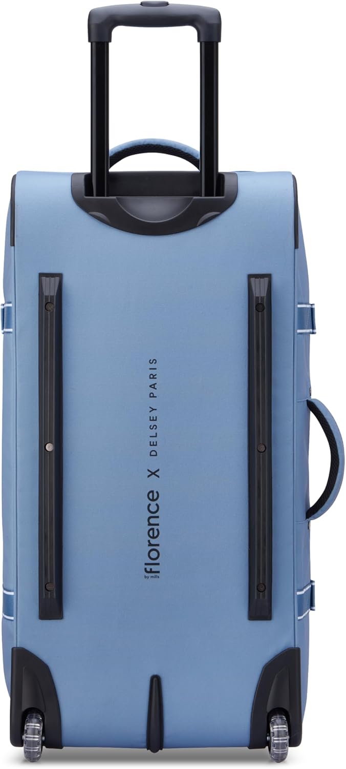 florence by mills Women's Two Wheel Rolling Travel Duffle Bag