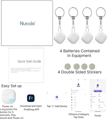 Key Finder, Batteries Include -White - Image 6
