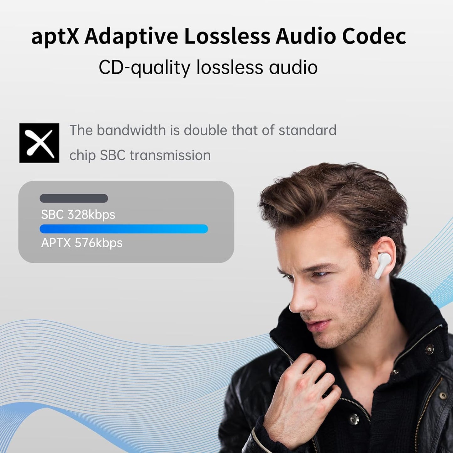 AI Translation Earbuds Real Time M6 Translator Earbuds Support 144 Languages for Android iOS Online|AI|Voice| Photo Translation for Business,Travel & Language Learning M6 Online Black