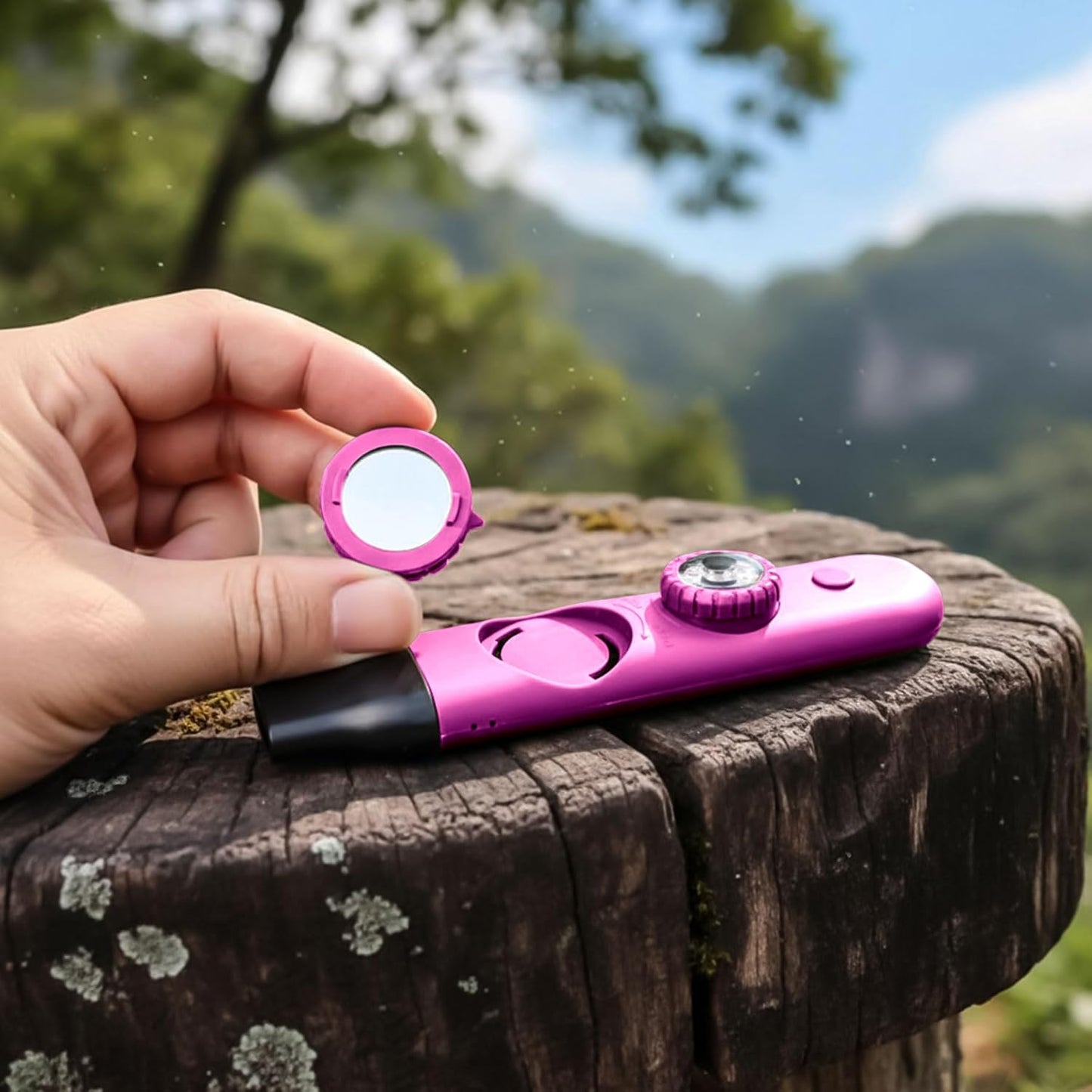 Multifunctional Survival Emergency Whistle for Kids with Compass Hiking Survival, Thermometer & Neck Lanyard | Emergency Safety Gear for Hiking, Camping, Kayaking, Boating, Climbing