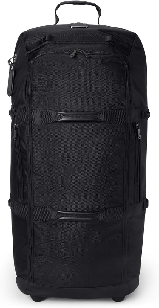 TUMI - Alpha Bravo Collapsible Duffel - 85 L Capacity - Black Duffel for Travel - 31.5" X 14.3" X 12.0" - Black