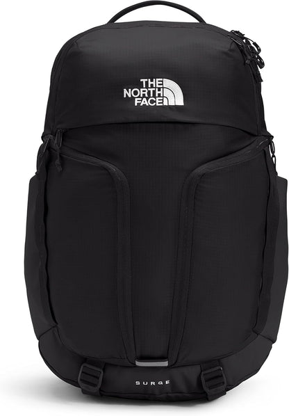 The North Face Surge Commuter Laptop Backpack, TNF Black/TNF Black, One Size