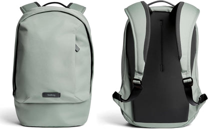 Bellroy Classic Backpack Compact – (Laptop Bag, Laptop Backpack, 16L) - Eucalyptus