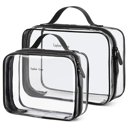 PACKISM Clear Makeup Bag by Packism