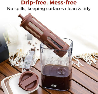 IKAPE 33.8oz Cold Brew Coffee Maker - Image 5