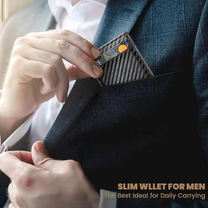 Wallet for Men Newly Upgraded Magnetic Minimalist Slim Men’s Wallet, RFID - Image 4